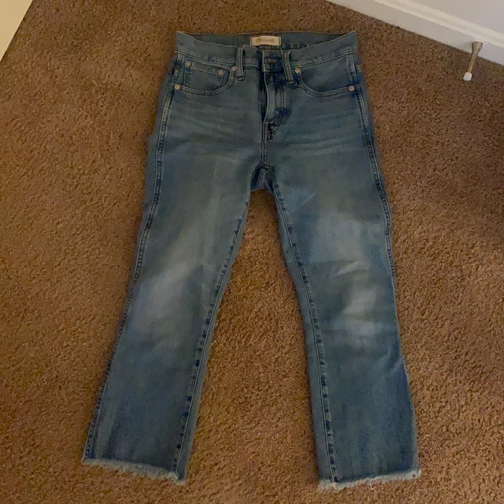 Madewell Petite Cali Demi-Boot Jeans Sz 26P